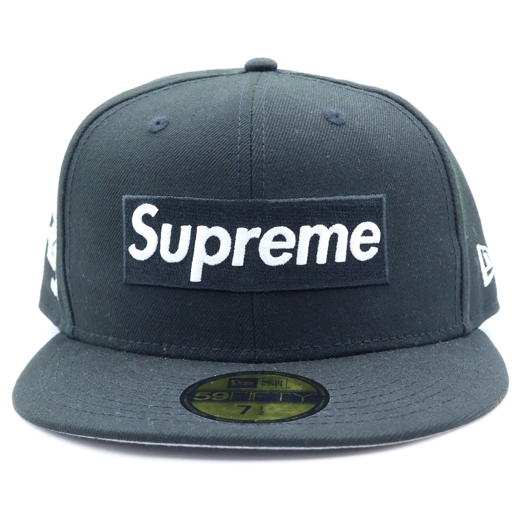 SUPREME(シュプリーム) 25AW MLB Teams Box Logo New Era Chicago White Sox ボックスロゴ ニューエラ ベースボールキャップ 帽子 ブラック