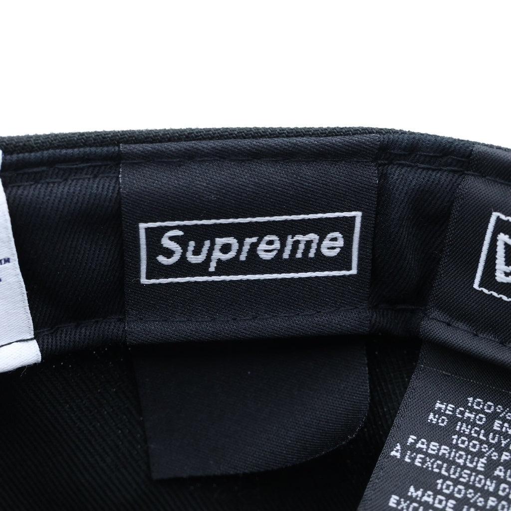 SUPREME(シュプリーム) 25AW MLB Teams Box Logo New Era Chicago White Sox ボックスロゴ ニューエラ ベースボールキャップ 帽子 ブラック