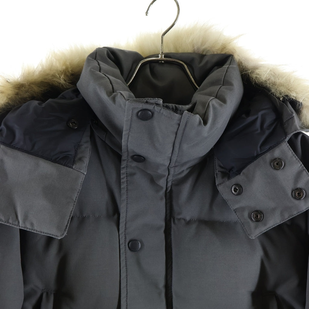 CANADA GOOSE(カナダグース) WYNDHAM PARKA ウィンダムパーカ ファー付き フーディー ダウンジャケット グレー 3808MA