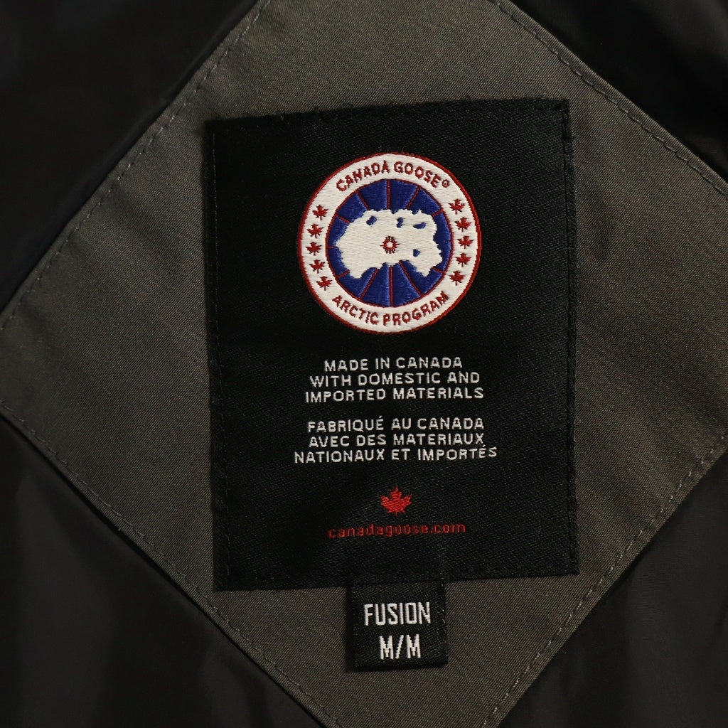 CANADA GOOSE(カナダグース) WYNDHAM PARKA ウィンダムパーカ ファー付き フーディー ダウンジャケット グレー 3808MA