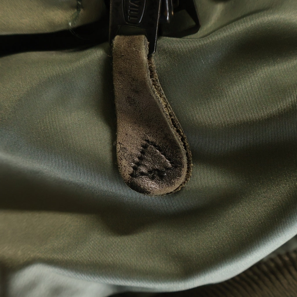 ALPHA INDUSTRIES(アルファ インダストリーズ) MA-1 Flight Jacket ジップアップ ナイロン フライトジャケット カーキ MIL-J-8279D