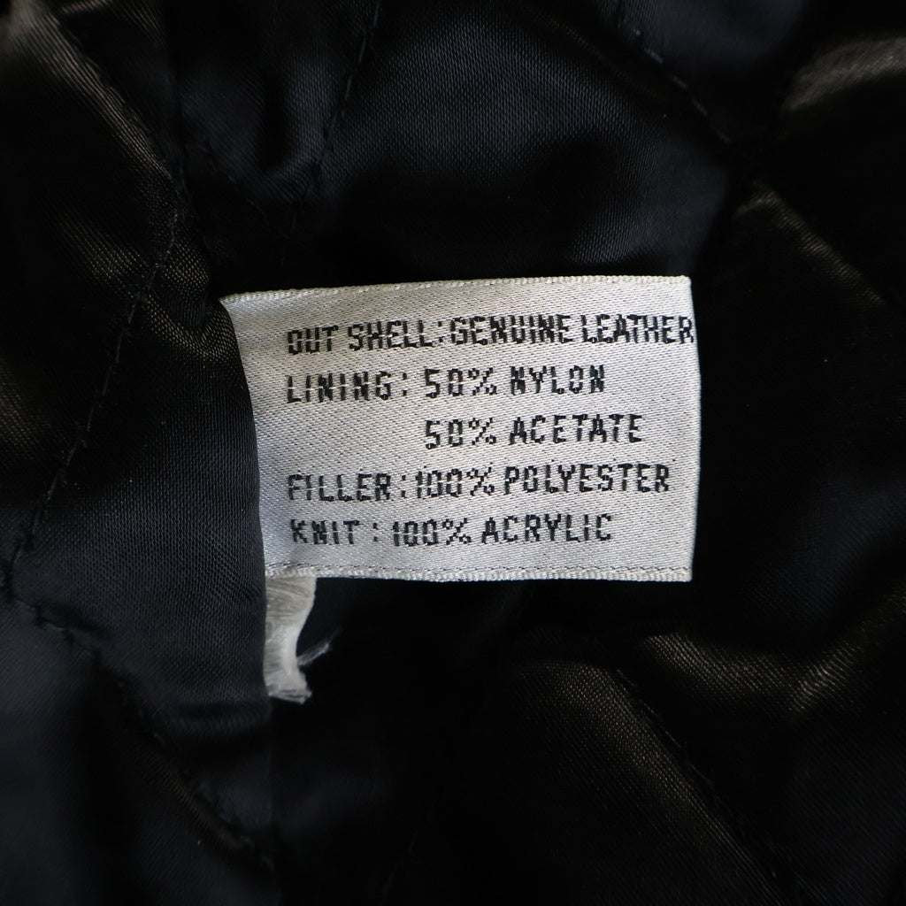 HARLEY DAVIDSON(ハーレーダビッドソン) Leather jacket フロントロゴ刺繍 ジップアップ レザージャケット レッド