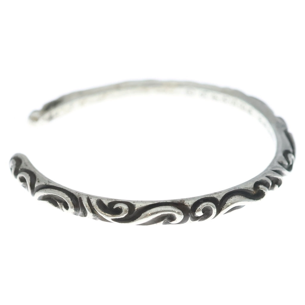 CHROME HEARTS(クロムハーツ) BANGLE SCROLL スクロールバンドバングル ブレスレット シルバー BCA127 レディース