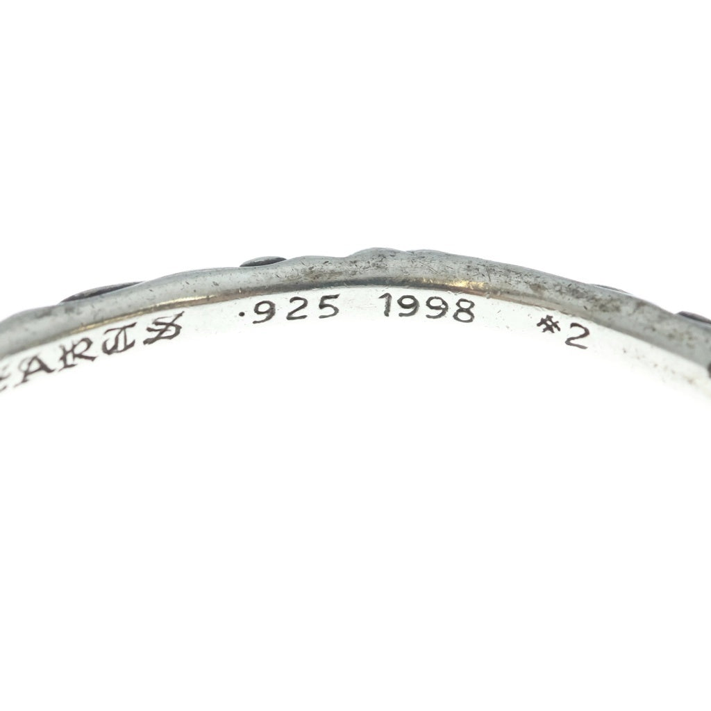 CHROME HEARTS(クロムハーツ) BANGLE SCROLL スクロールバンドバングル ブレスレット シルバー BCA127 レディース