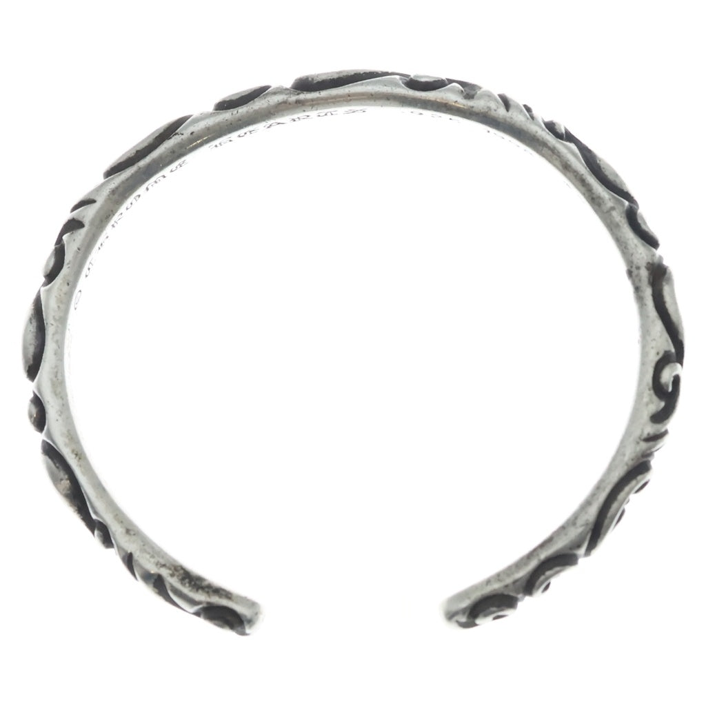CHROME HEARTS(クロムハーツ) BANGLE SCROLL スクロールバンドバングル ブレスレット シルバー BCA127 レディース