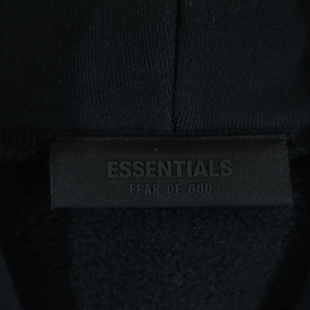 FEAR OF GOD ESSENTIALS(フィアオブゴッド エッセンシャルズ) ×NBA HOODIE フロントロゴ フーディー プルオーバー スウェットパーカー ブラック