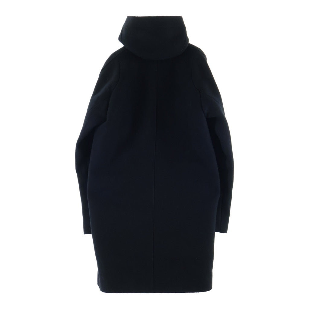 Acne Studios(アクネ ストゥディオズ) ジップアップ ウール フーディー コート ブラック MILTON 220163