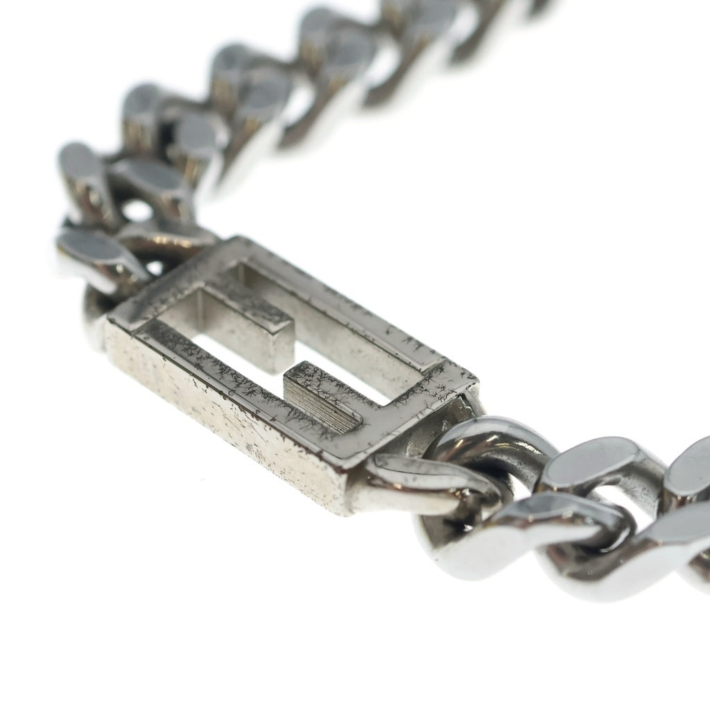 FENDI(フェンディ) Chain Necklace チェーンネックレス シルバー MP4722
