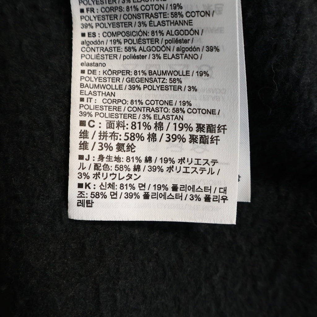 ARC'TERYX(アークテリクス) WORD EMBLEM CREW 27823-130457 ワードエンブレムクルー ロゴエンブロイダリー 裏起毛 クルーネックスウェットシャツ トレーナー ブラック