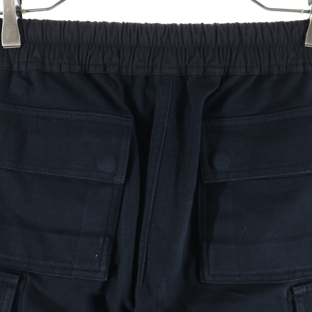 Rick Owens(リックオウエンス) 22SS MASTODON CARGO RU01B1396-BA ボタンフライ マストドンカーゴパンツ ブラック
