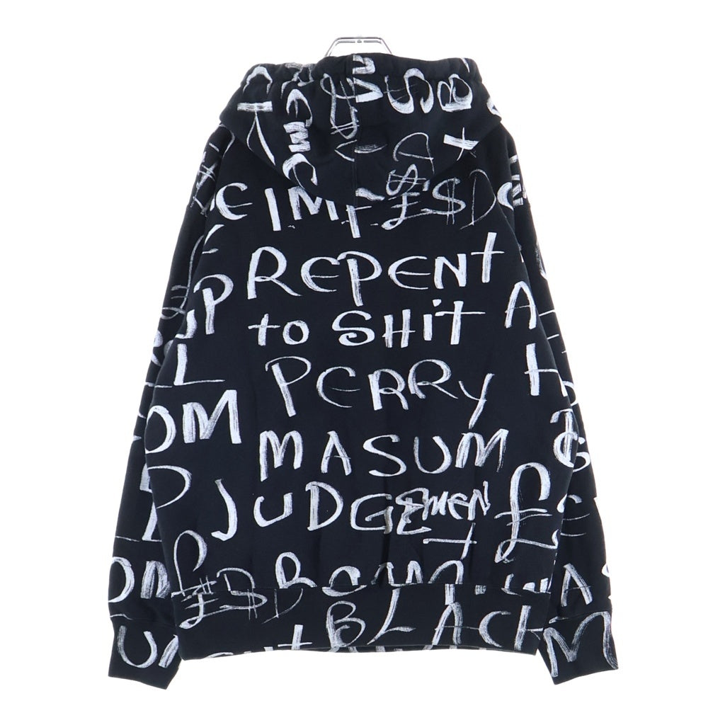 SUPREME(シュプリーム) 20AW Black Ark Hooded Sweatshirt 総柄 プルオーバースウェットパーカー ブラック