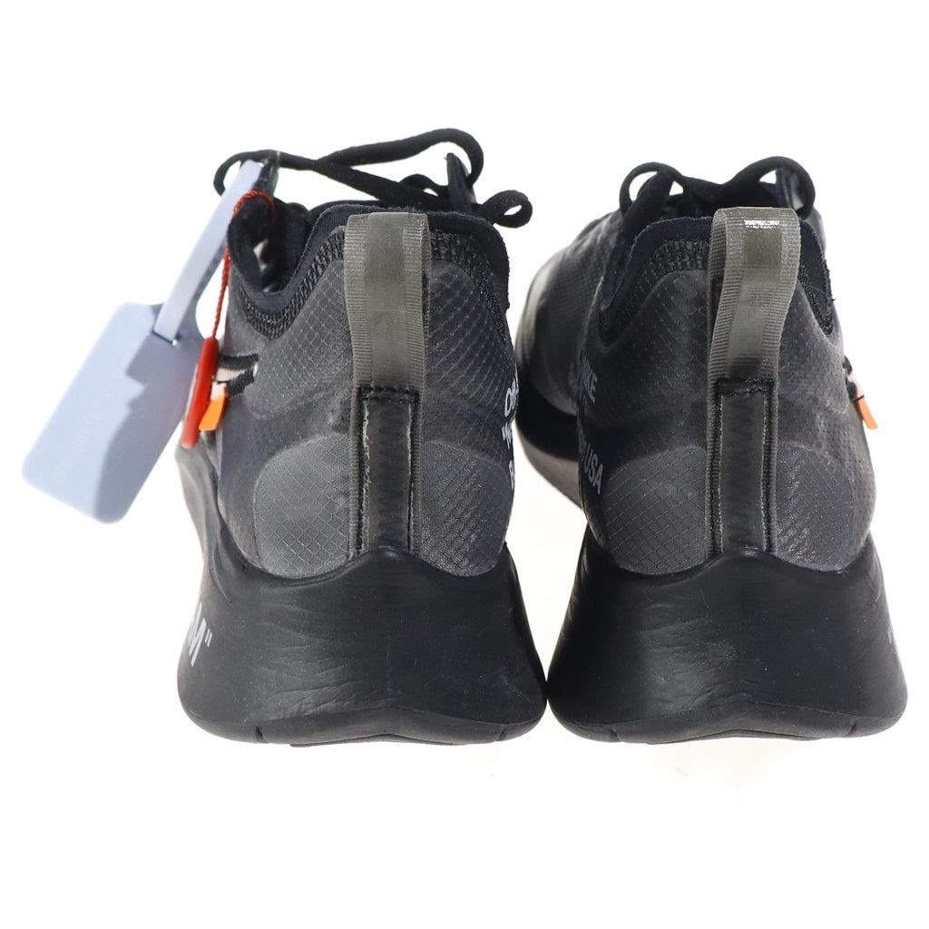 NIKE(ナイキ) ×OFF-WHITE THE 10 ZOOM FLY オフホワイト ザテン ズームフライ ローカットスニーカー ブラック US10.5/28.5cm AJ4588-001