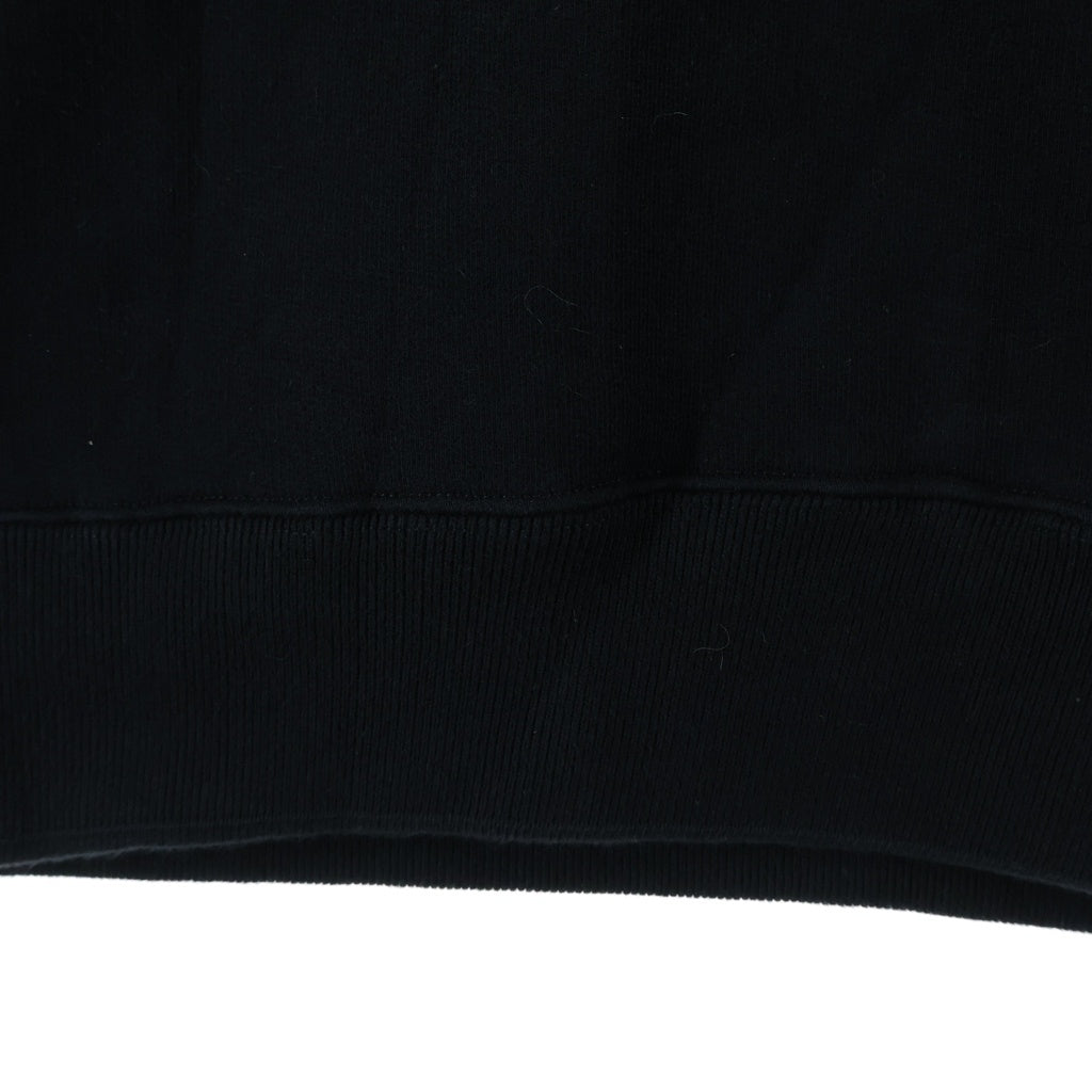 OFF-WHITE(オフホワイト) 18SS Diag Fire Crewneck ファイヤープリント クルーネック 長袖スウェット トレーナー ブラック OMBA003S18192078