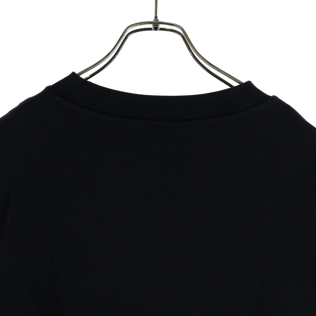 MONCLER(モンクレール) MAGLIA GIROCOLLO マリア ジロコッロ フロント ラインストーンロゴ クルーメックスウェット ブラック H20938G00022 809LC