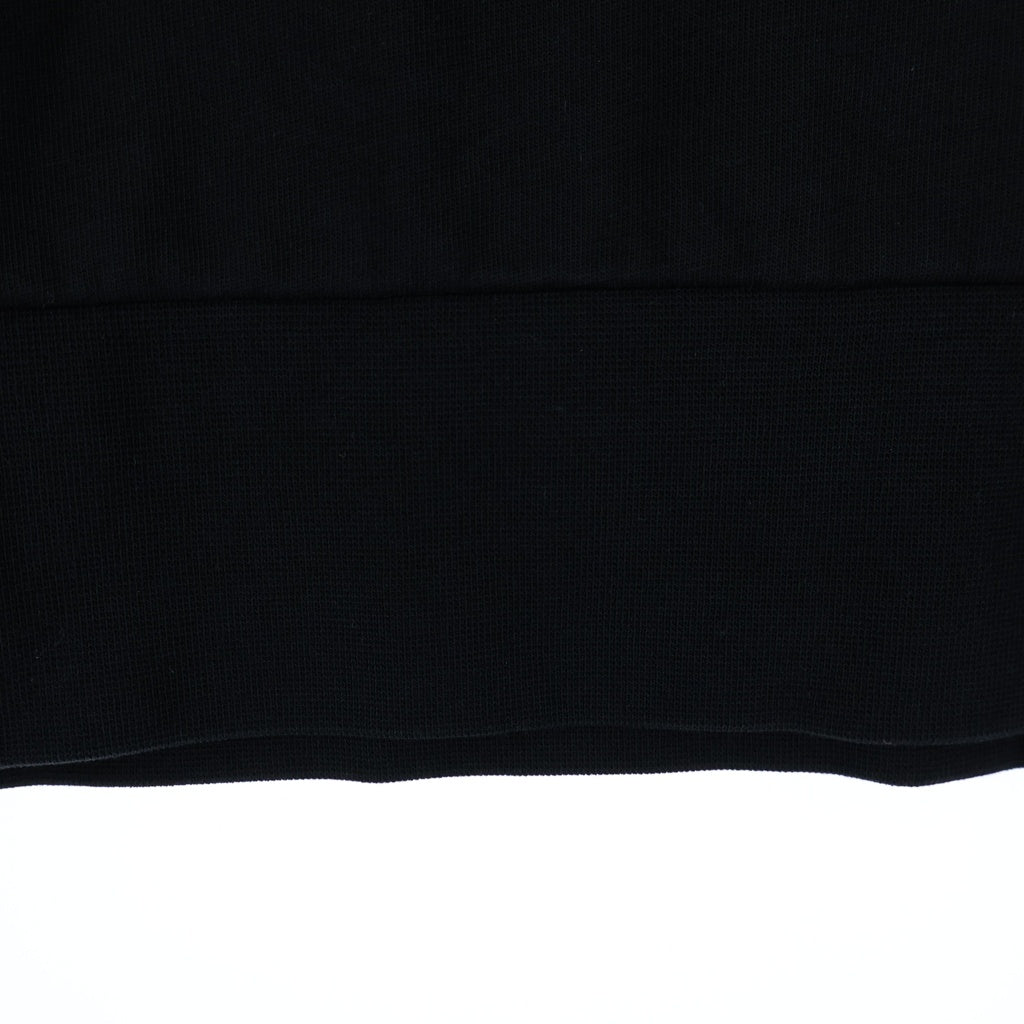 MONCLER(モンクレール) MAGLIA GIROCOLLO マリア ジロコッロ フロント ラインストーンロゴ クルーメックスウェット ブラック H20938G00022 809LC