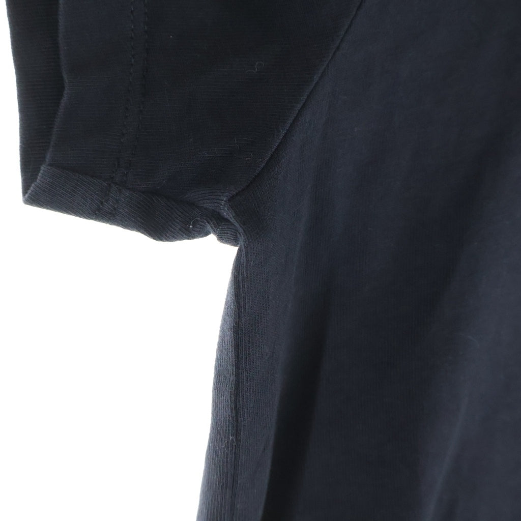 MONCLER(モンクレール) SS T-SHIRT ロゴワッペン付 クルーネック半袖Tシャツ カットソー レディース ブラック H20938C00005 829HP