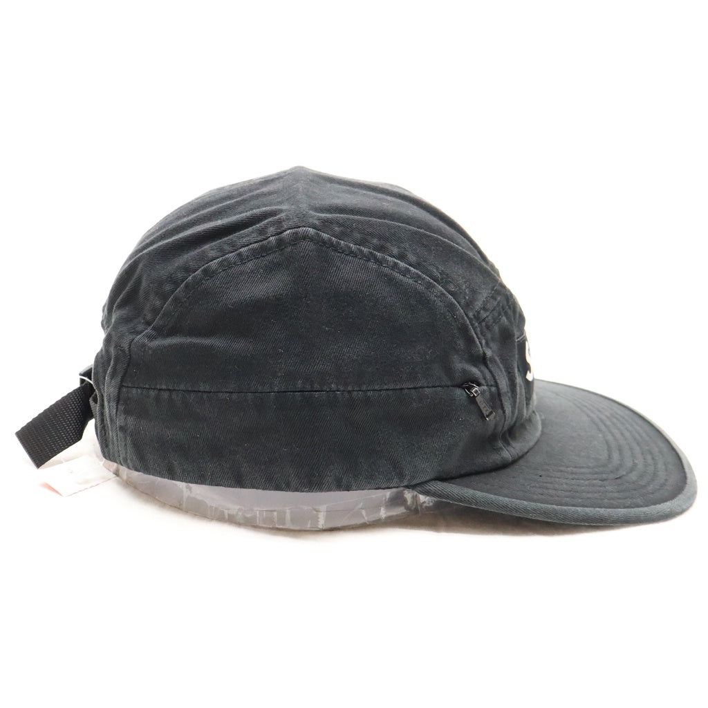 SUPREME(シュプリーム) 17AW Side Zip Camp Cap サイドジップ キャンプキャップ 帽子 ブラック
