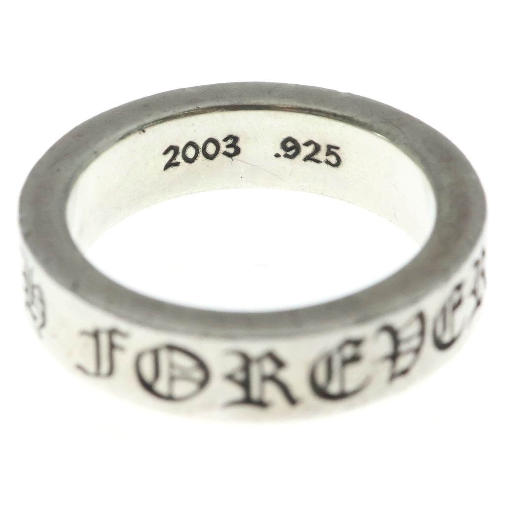 CHROME HEARTS(クロムハーツ) 6mm SPACER FOREVER 6mmスペーサーリング フォーエバーシルバーBCA337