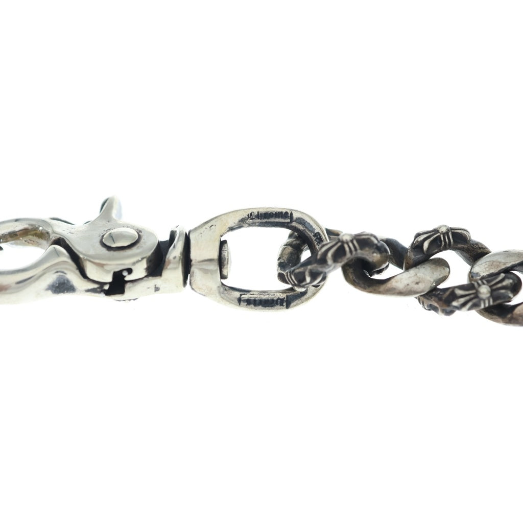 CHROME HEARTS(クロムハーツ) FANCY LONG-T/2クリップロングファンシー ウォレットチェーン シルバー BCA075