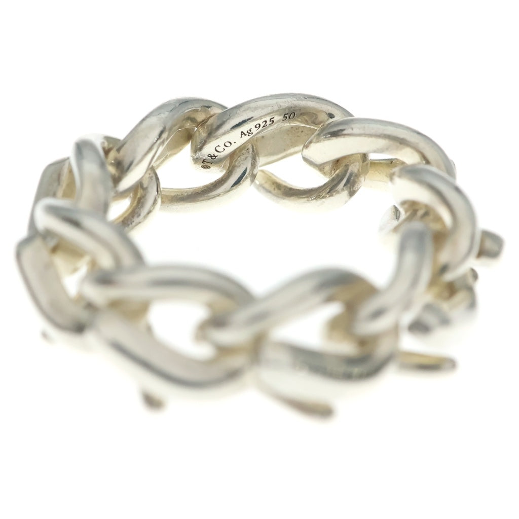 TIFFANY & Co.(ティファニー) Forge Link Ring フォージリンク リング シルバー