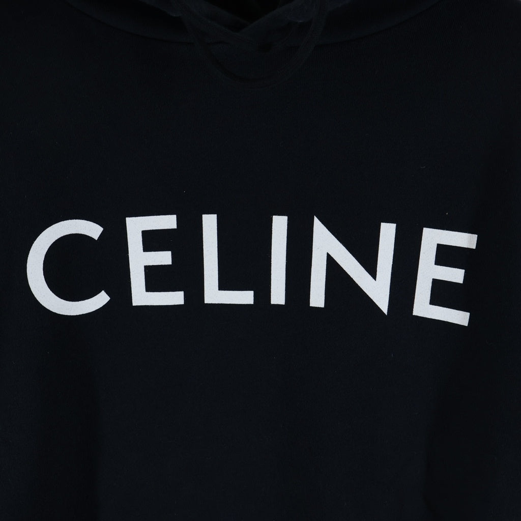 CELINE(セリーヌ) LOGO HOODIE ロゴプリント フーディー プルオーバー
