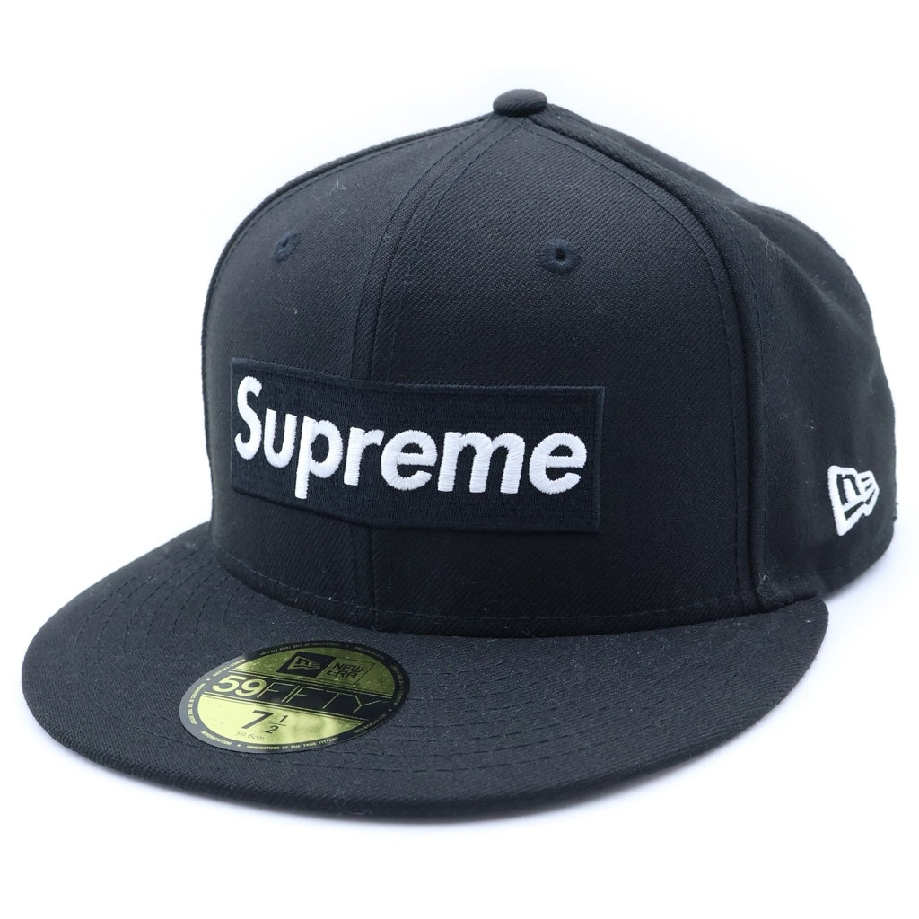 SUPREME(シュプリーム) 20AW ×NEW ERA World Famous Box Logo ニューエラ ワールド フェイマス ボックス ロゴ ベースボールキャップ 帽子 ブラック