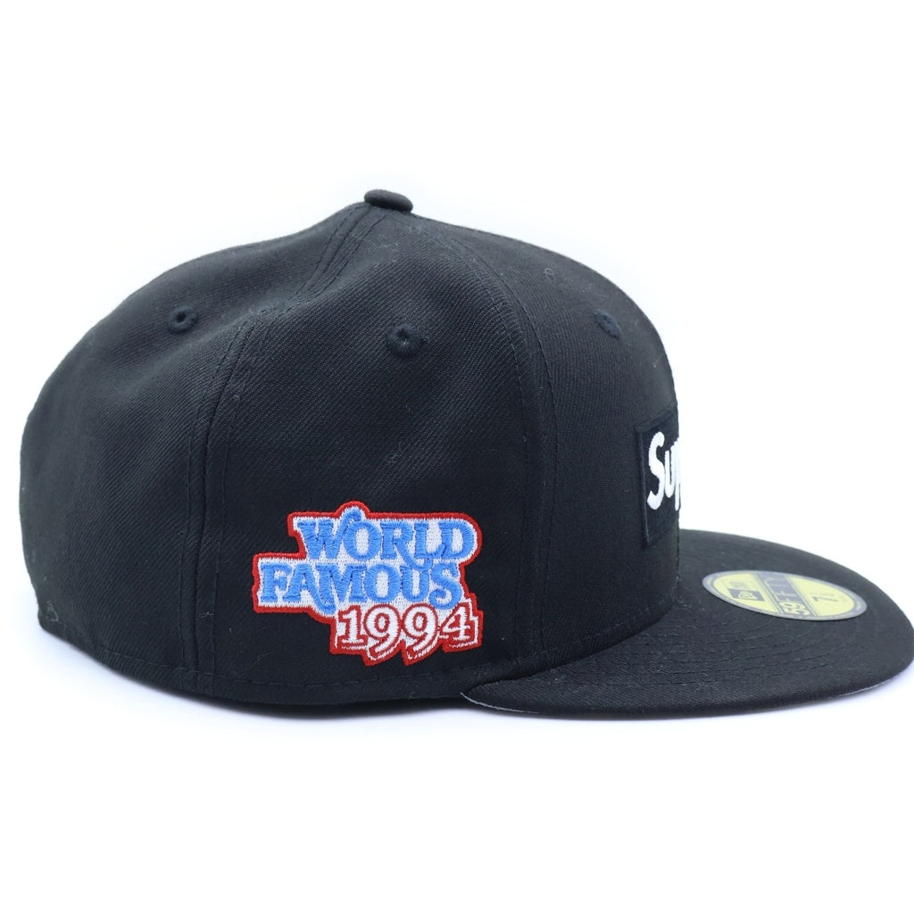 SUPREME(シュプリーム) 20AW ×NEW ERA World Famous Box Logo ニューエラ ワールド フェイマス ボックス ロゴ ベースボールキャップ 帽子 ブラック