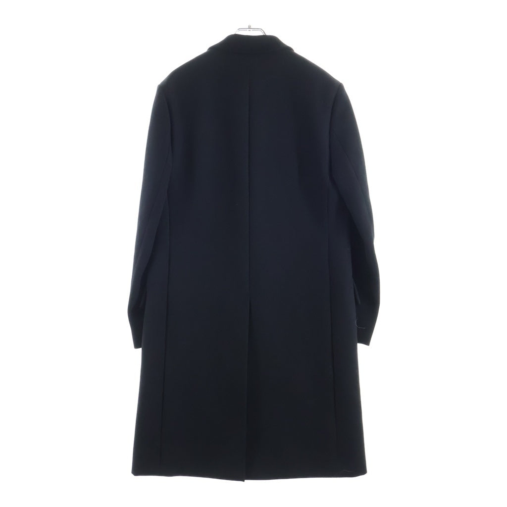 DIOR(ディオール) Double Breasted Chester Coat ピークドラペル ダブルブレスト ドッキング チェスターコート ブラック 833C311K9227