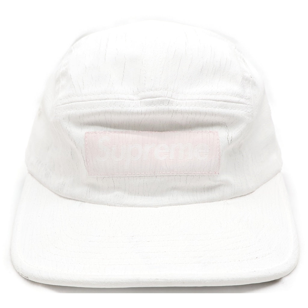 SUPREME(シュプリーム) 24SS×MM6 Maison Margiela Painted Camp Cap メゾンマルジェラ ペインテッドキャンプキャップ ホワイト
