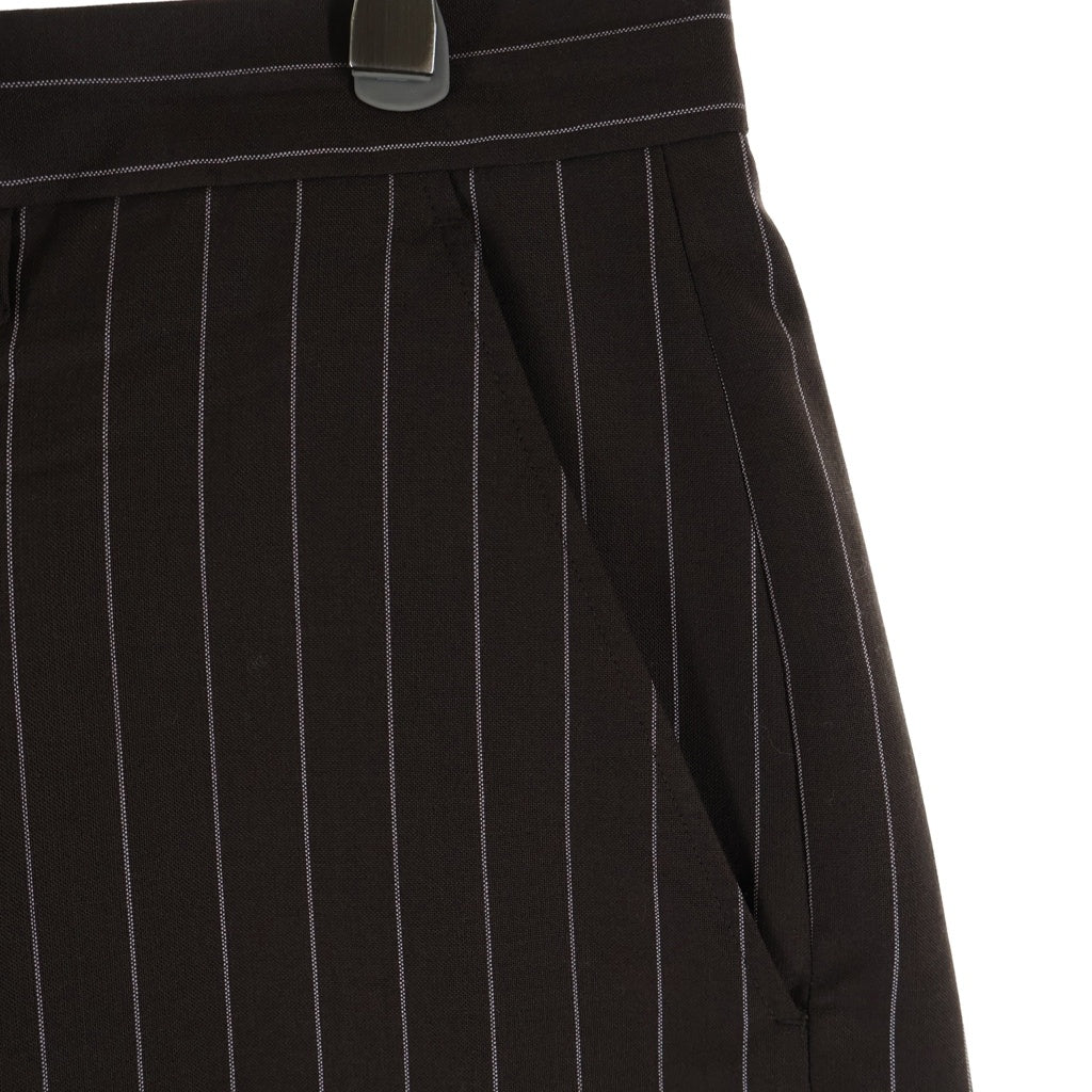SUPREME(シュプリーム) 26SS Pinstripe Wool Trouser Short ピンストライプ ウール トラウザーショーツ ハーフパンツ ブラウン