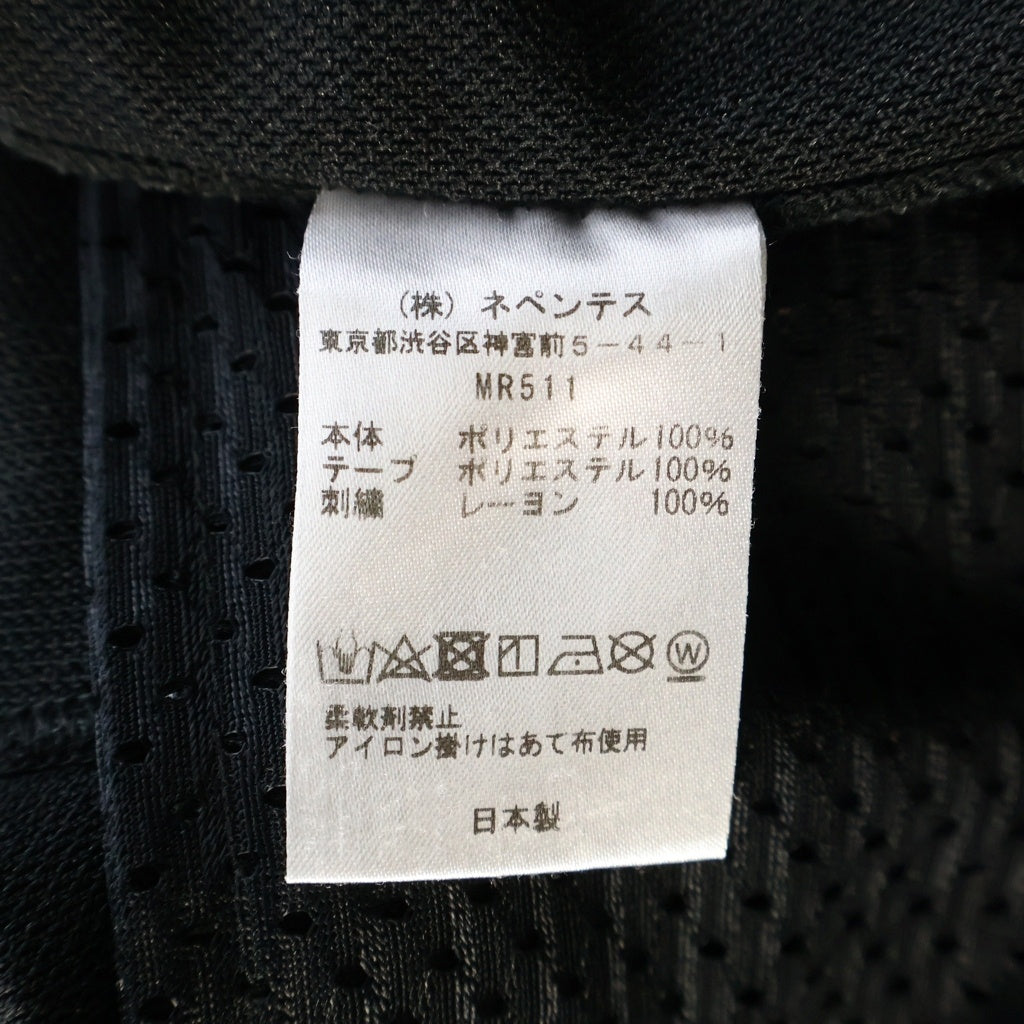 Needles(ニードルス) 23AW FREAK'S STORE別注 Narrow Track Pant フリークスストア ナロー トラック パンツ ブラック MR511