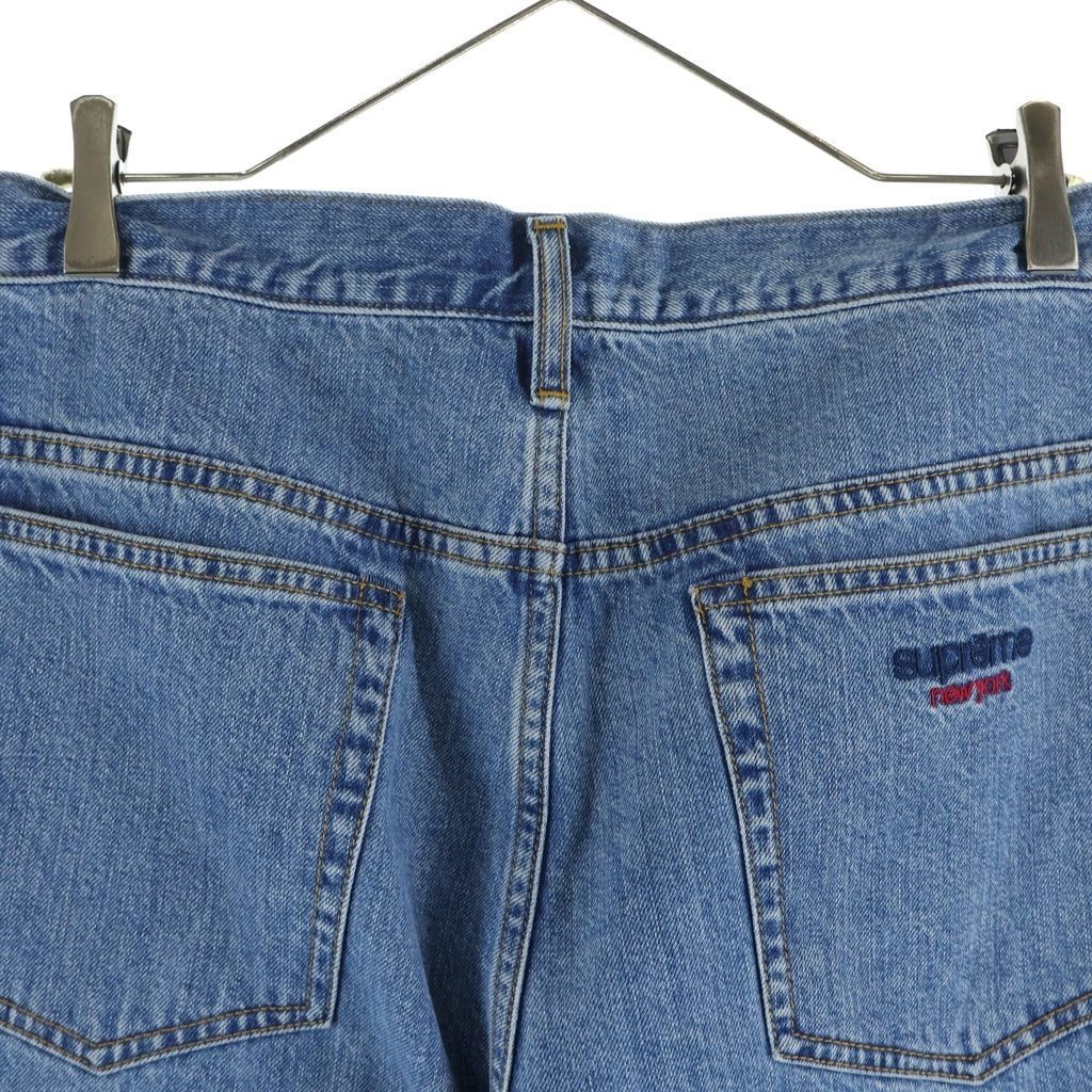 SUPREME(シュプリーム) 25AW Baggy Jean Washed Indigo バギージーンズ ウォッシュド加工 デニムパンツ インディゴ