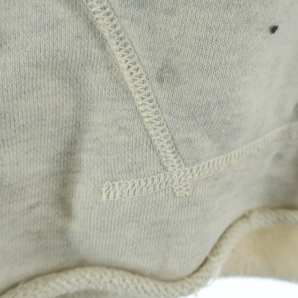 SAINT MICHAEL(セントマイケル) 21AW ×EMOTIONALLY UNAVAILABLE EU STM HOODIE エモーショナル アンアヴェラブル 両面プリント プルオーバースウェットパーカー アイボリー EU-A21-0000-053