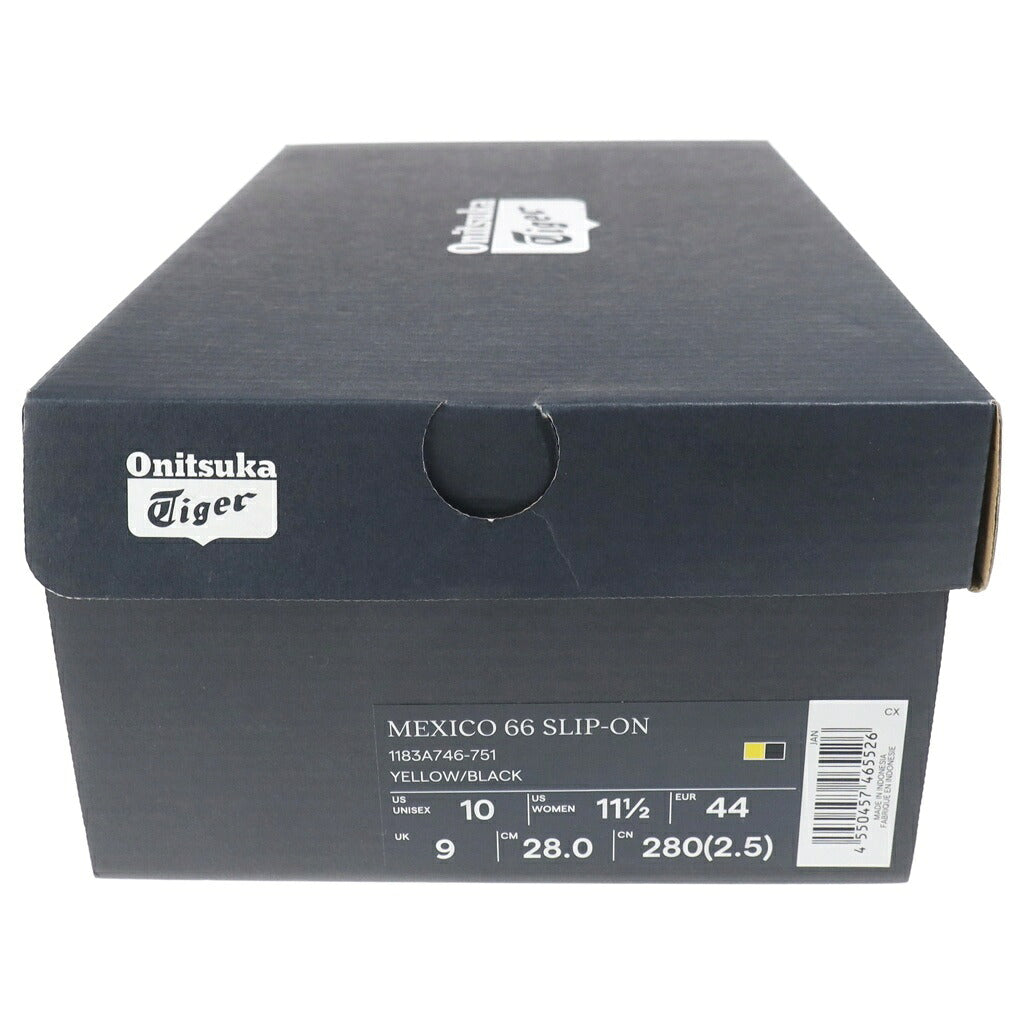 Onitsuka Tiger(オニツカタイガー) Mexico 66 Slip On メキシコ66 スリッポン ローカットスニーカー イエロー US10/28.0cm 1183A746-751