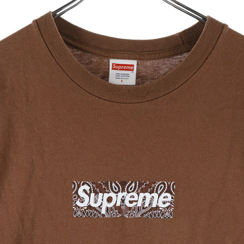 SUPREME(シュプリーム) 19AW Bandana Box Logo Tee バンダナボックス
