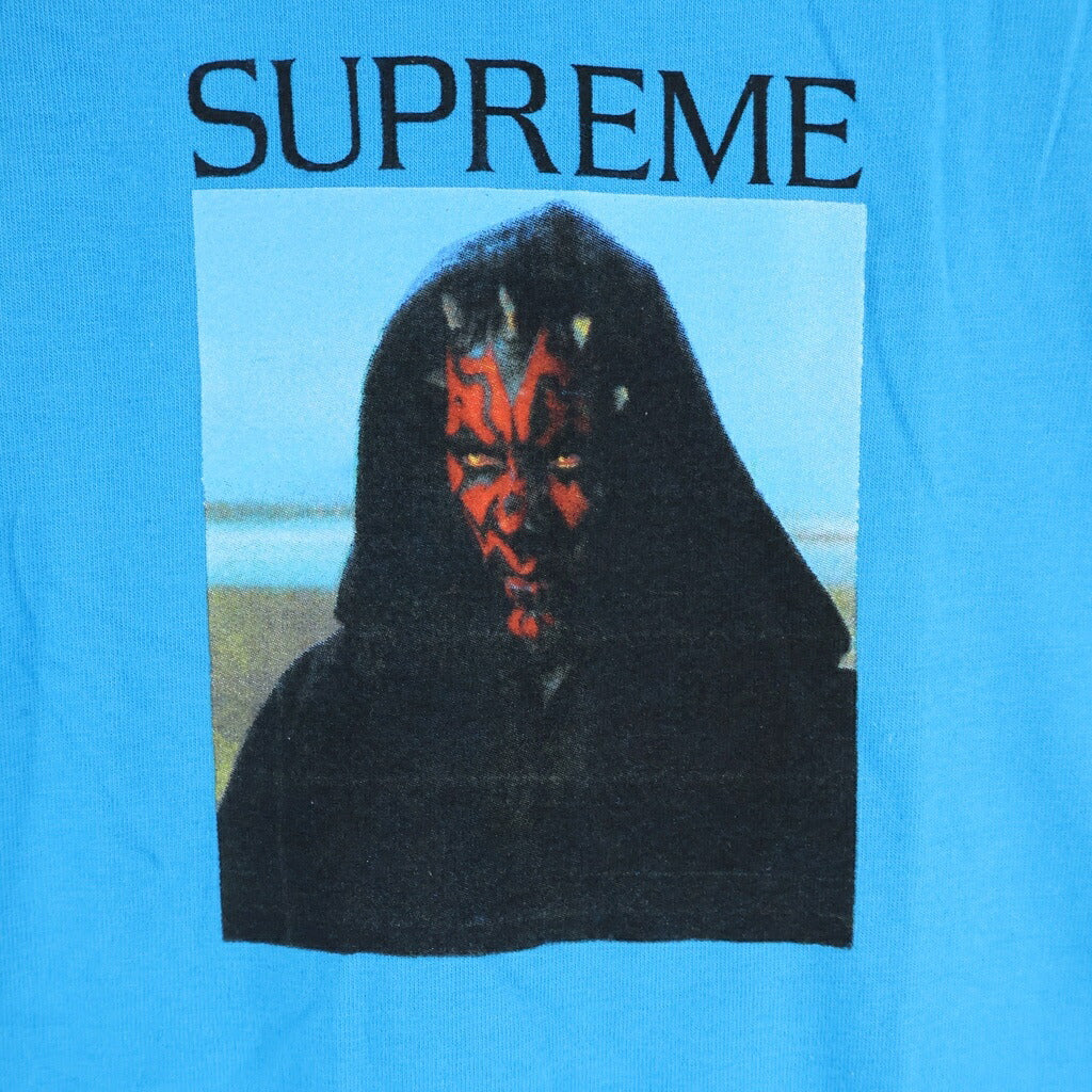 SUPREME(シュプリーム) 26AW ×STARWARS Sith Tee スターウォーズ フロントプリント クルーネック半袖Tシャツ カットソー ブルー