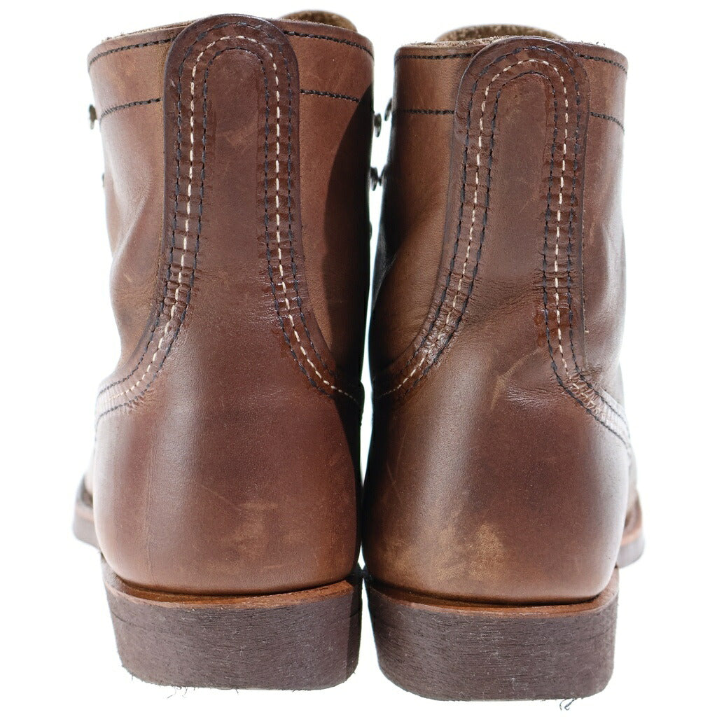 RED WING(レッド ウイング) Iron Ranger アイアンレンジャー レザー ハイカットブーツ ブラウン US6.5/24.5cm 8111