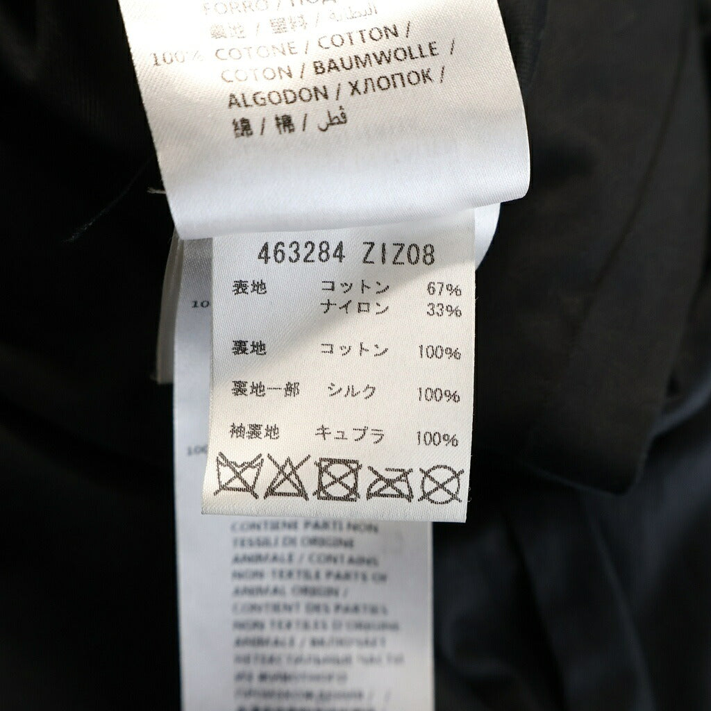 GUCCI(グッチ) Trench Coat GGボタン トレンチコート レディース ブラック 463284 ZIZ08