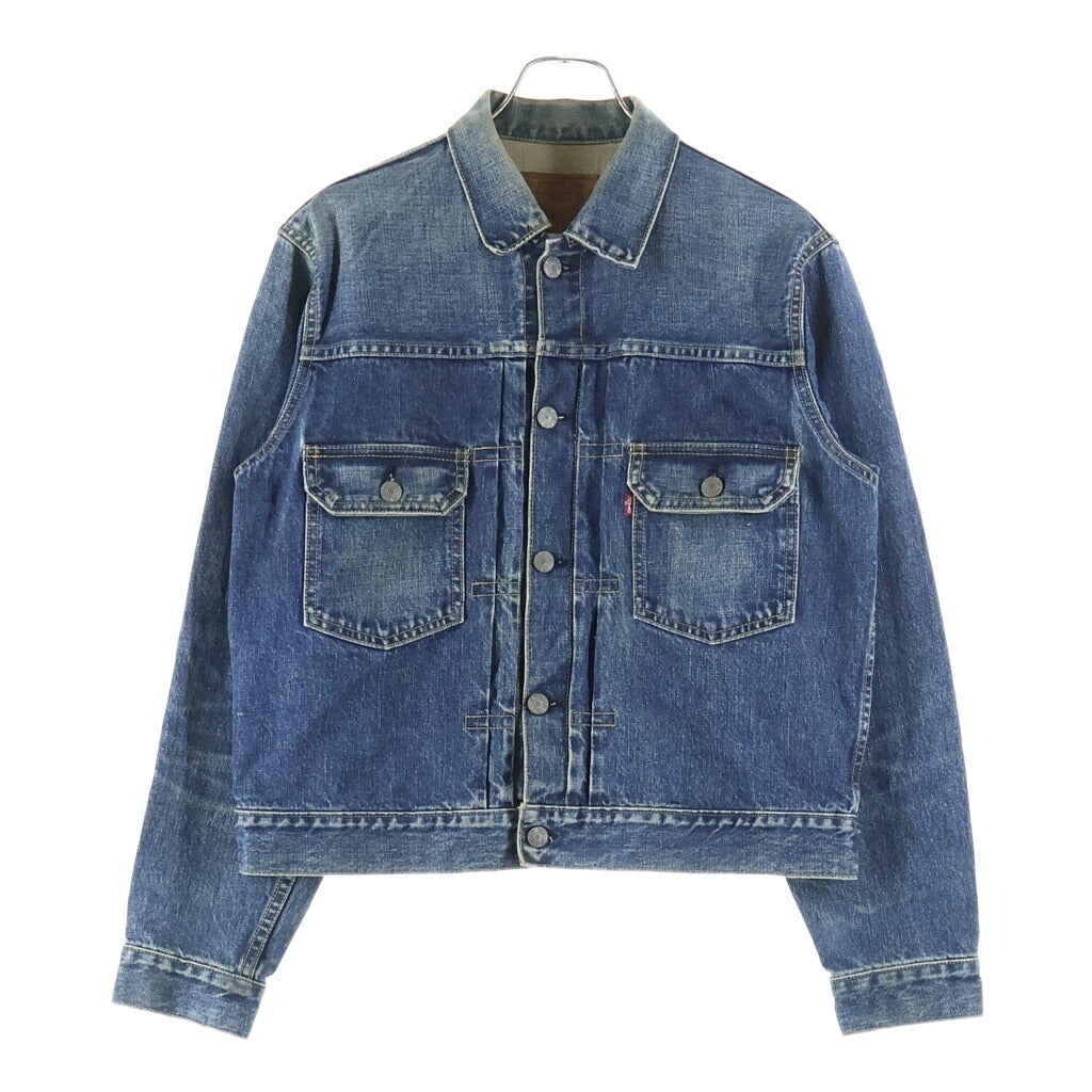 Levi's(リーバイス) 90S VINTAGE 71507 2nd Denim Trucker Jacket 復刻 日本製 ボタン裏刻印J02 セカンド デニムトラッカージャケット インディゴ