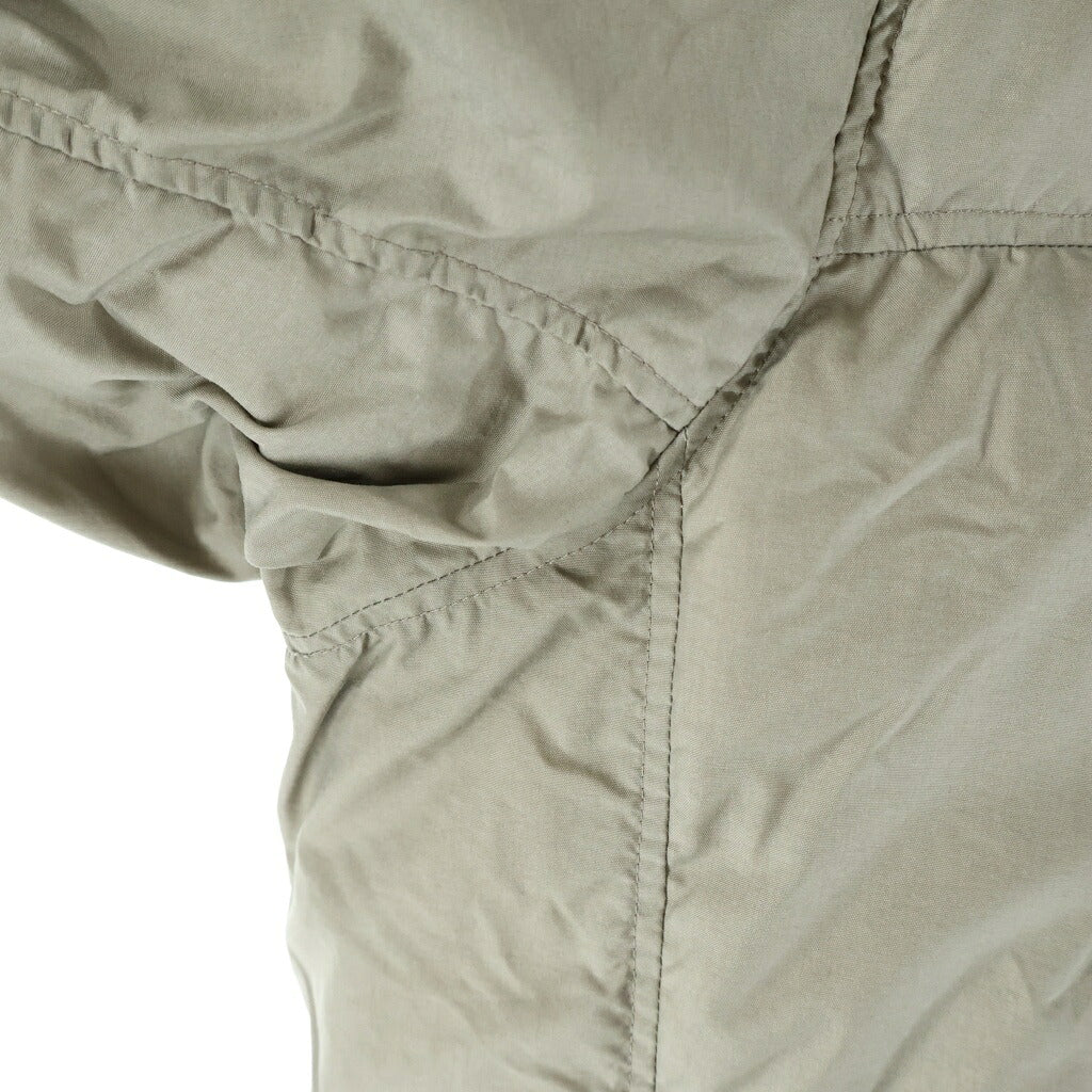 THE NORTH FACE(ザノースフェイス) Alteration Baffs Jacket オルタレーションバフズ ジップアップ ナイロンダウンジャケット ベージュ ND92360
