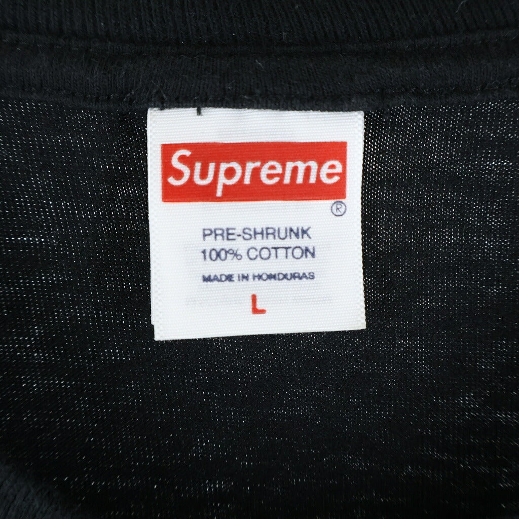 SUPREME(シュプリーム) 26SS Spitfire Bighead L/S Tee スピットファイア ビッグヘッド ロゴデザイン クルーネック 長袖Tシャツ カットソー ブラック