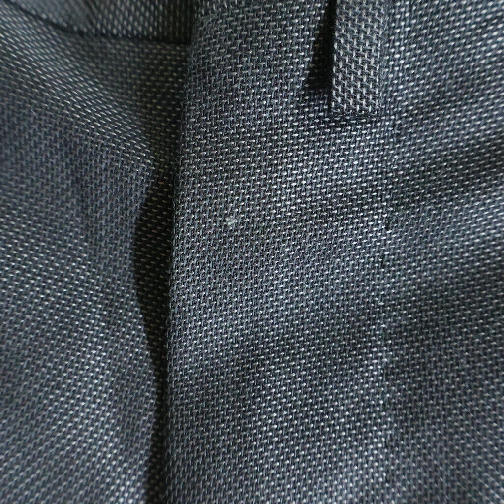 DOLCE & GABBANA(ドルチェアンドガッバーナ) Set Up Suit シルク混 シングルテーラードジャケット スラックスパンツ セットアップ スーツ ブラック G1X0ET