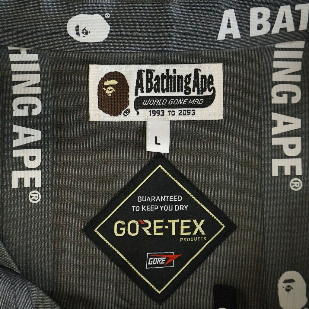 A BATHING APE(アベイシングエイプ) GORE-TEX 1ST CAMO SNOWBOARD JACKET ゴアテックス ファーストカモ スノーボード マウンテンジャケット カーキ 001HJF701003X