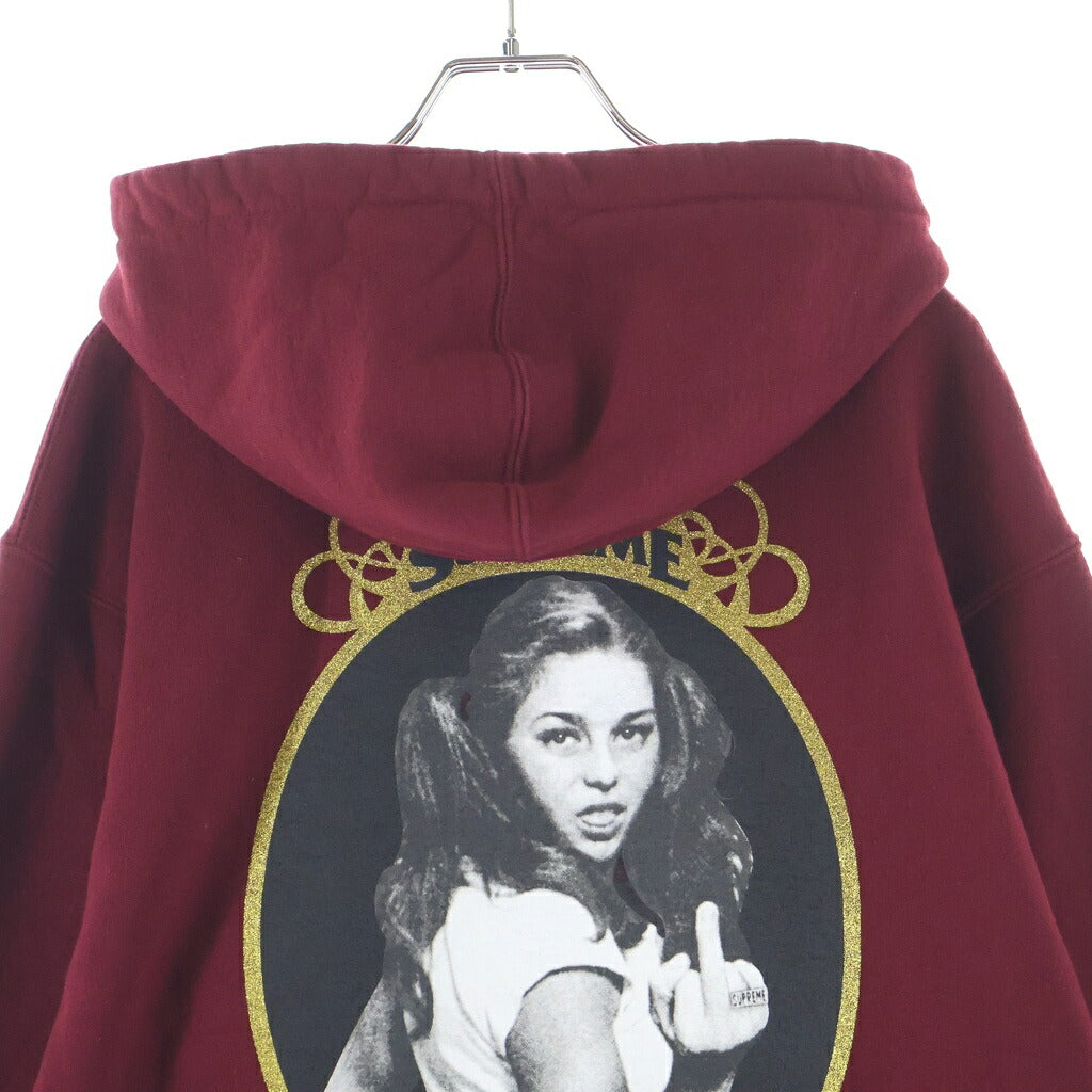 SUPREME(シュプリーム) 21SS ×HYSTERIC GLAMOUR Zip Up Hooded Sweatshirt ヒステリックグラマー ジップアップスウェットパーカー フーディ レッド