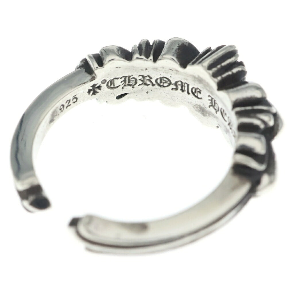 CHROME HEARTS(クロムハーツ) BABY CLSC ベイビークラシックダブルフローラル リング シルバー