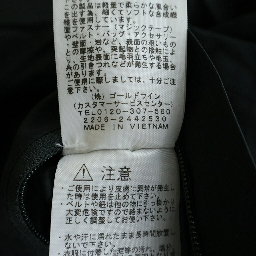 THE NORTH FACE(ザノースフェイス) Climb Light Jacke ジップアップ ナイロン クライムジャケット ブラック NP12301