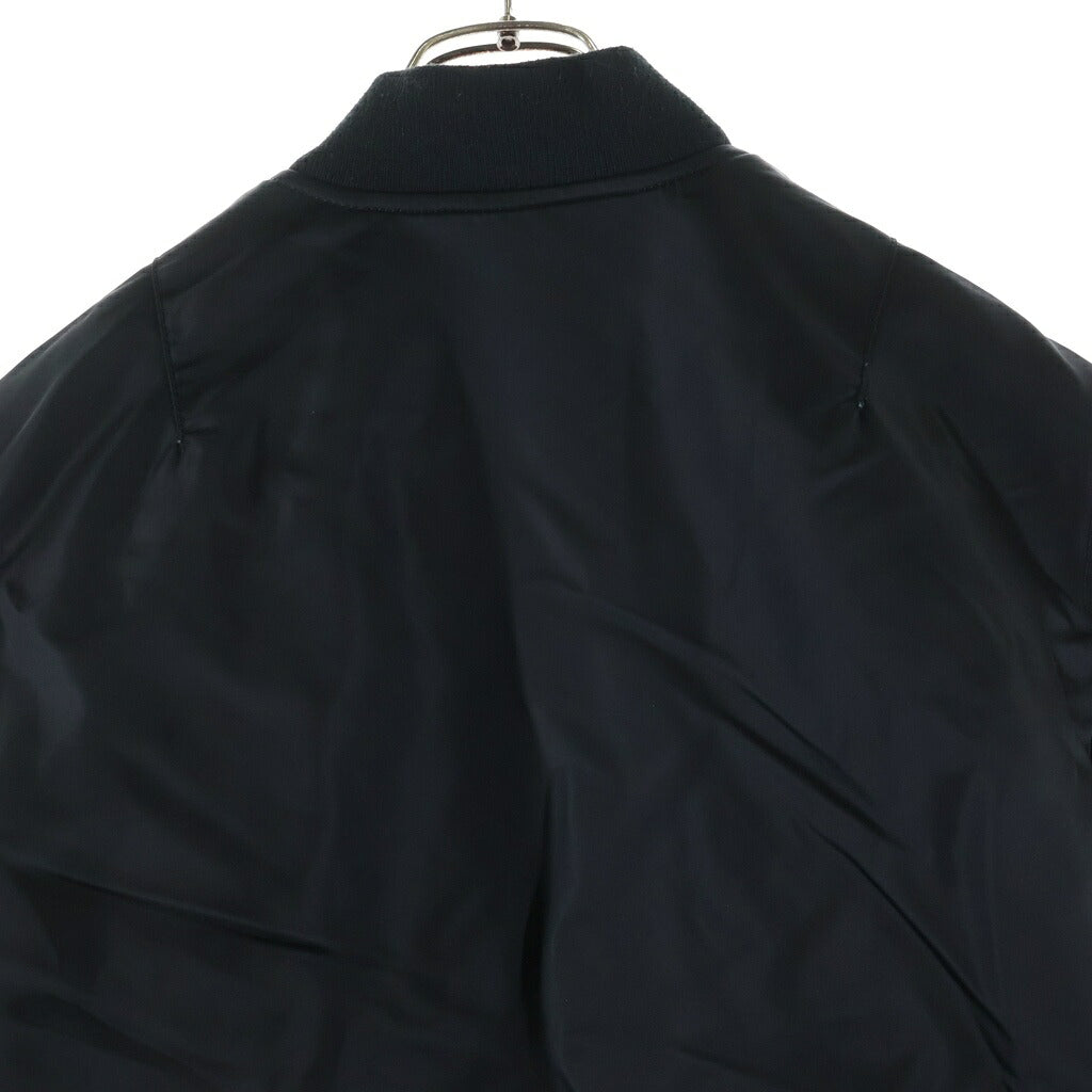 COMME des GARCONS(コムデギャルソン) ALFA INDUSTRIES BIAS MA-1 JACKET × アルファインダストリーズ バイアス ジップアップ MA-1ジャケット ブラック