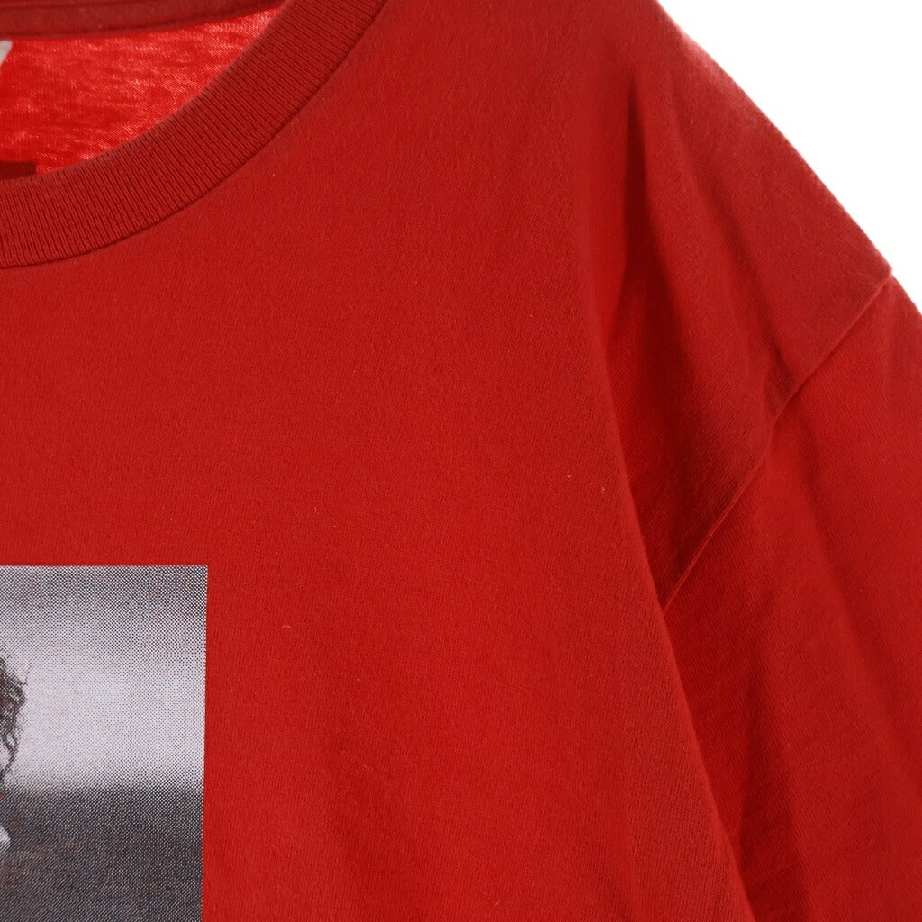 SUPREME(シュプリーム) 17SS Micheal Jackson Tee マイケルジャクソン フロントプリント 半袖Tシャツ カットソー レッド