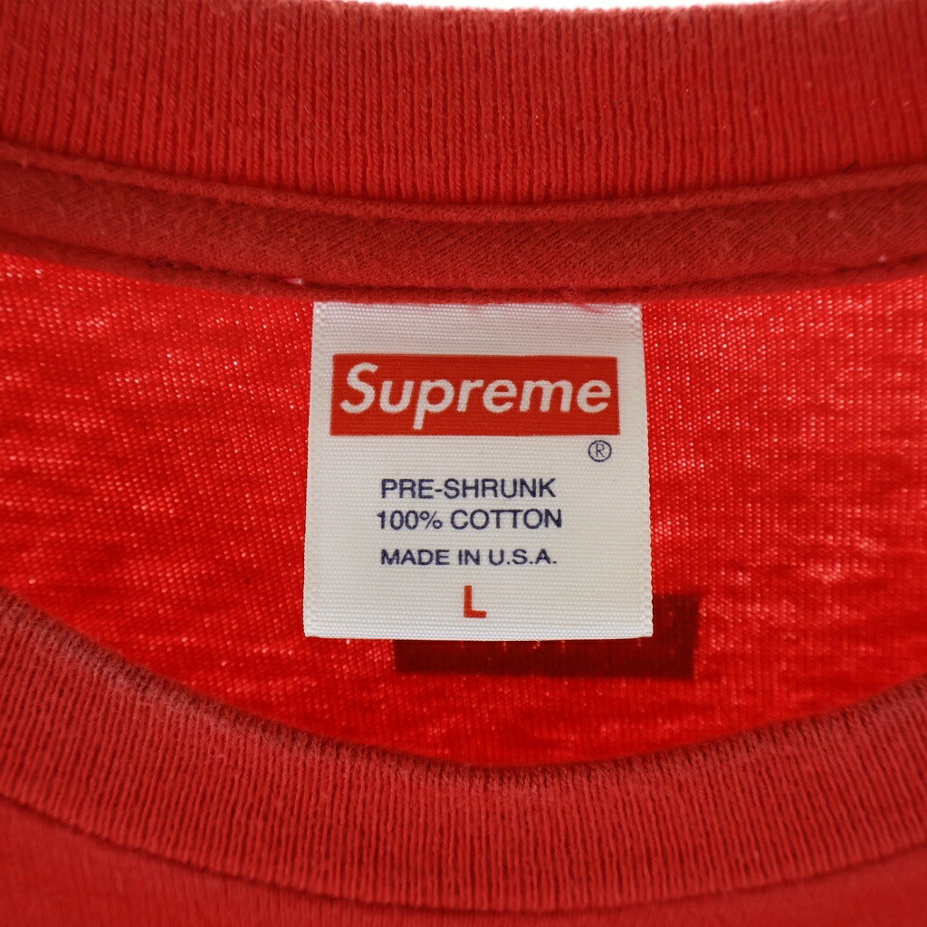 SUPREME(シュプリーム) 17SS Micheal Jackson Tee マイケルジャクソン フロントプリント 半袖Tシャツ カットソー レッド