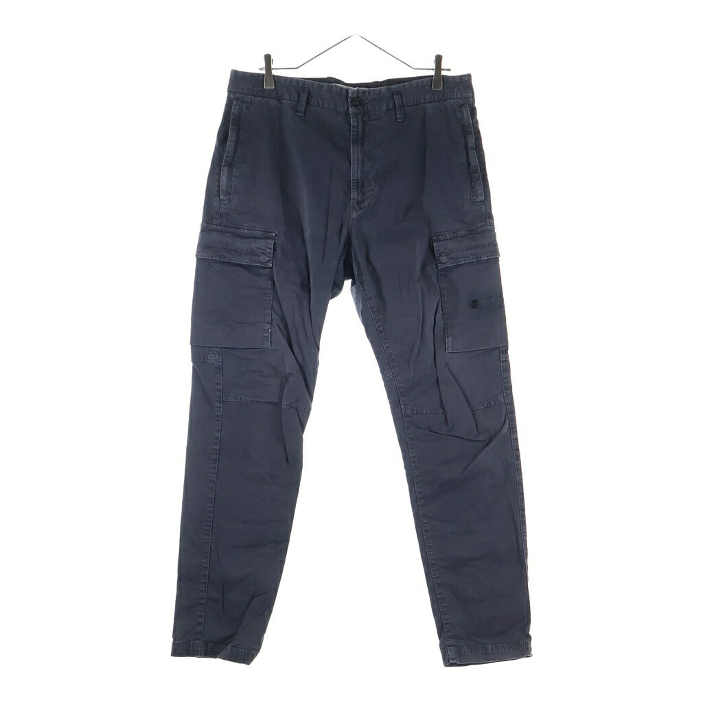 STONE ISLAND(ストーンアイランド) 24SS PANTALONE REGULAR TAPERED レギュラー テーパード パンツ ブラック 801530404